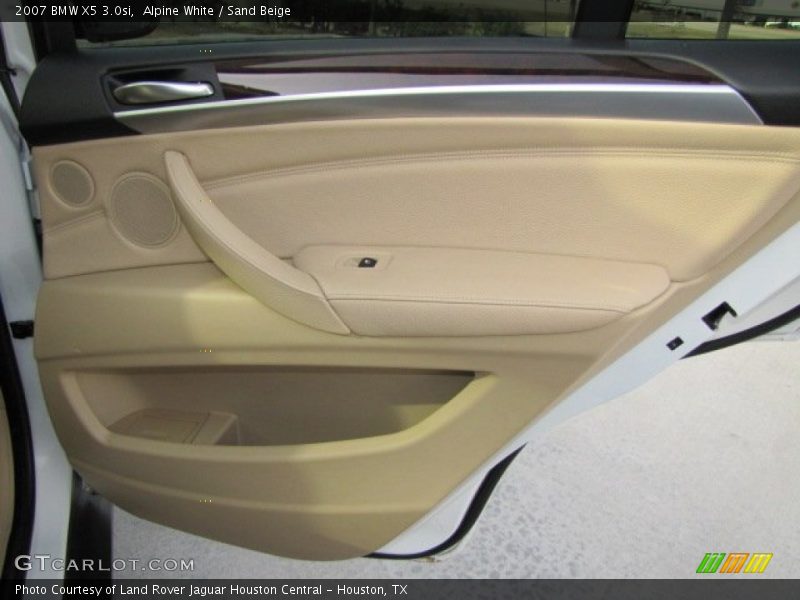 Alpine White / Sand Beige 2007 BMW X5 3.0si