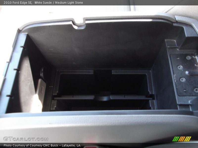 White Suede / Medium Light Stone 2010 Ford Edge SE