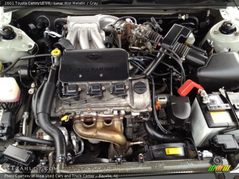 Lunar Mist Metallic / Gray 2001 Toyota Camry LE V6