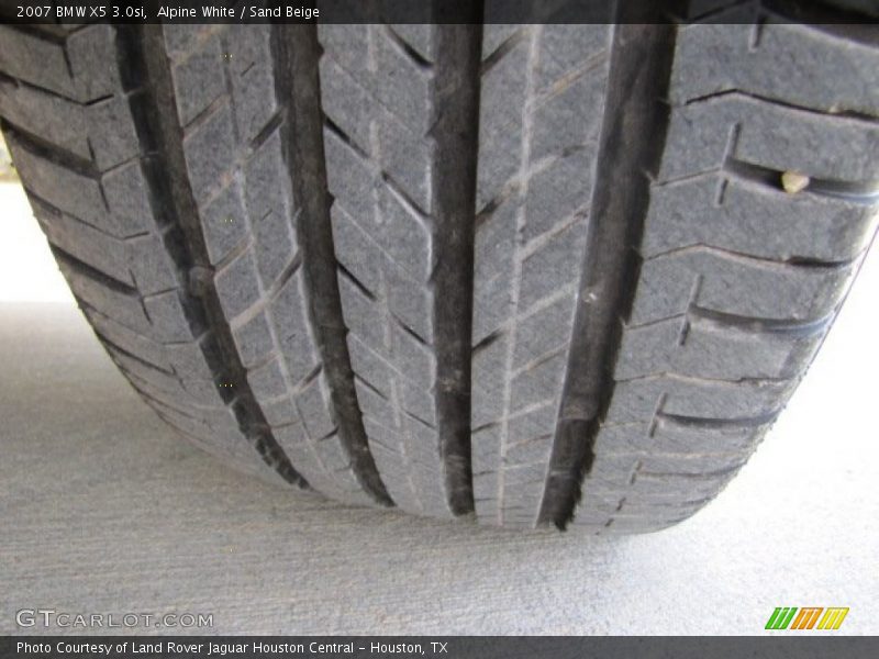 Alpine White / Sand Beige 2007 BMW X5 3.0si