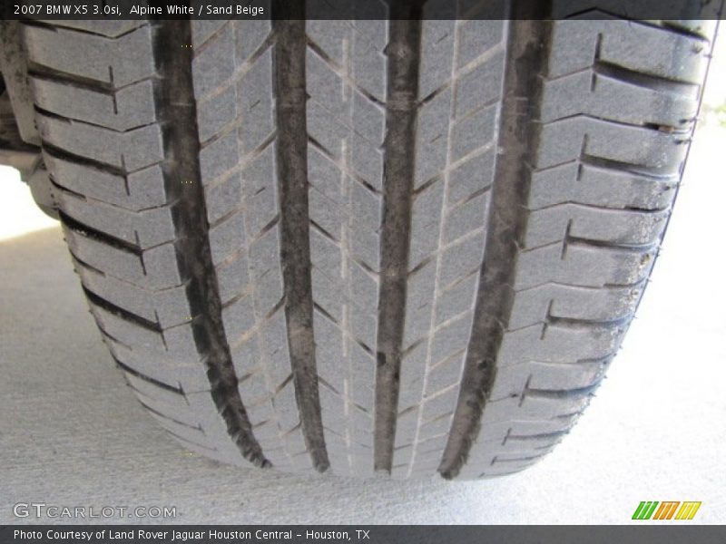 Alpine White / Sand Beige 2007 BMW X5 3.0si