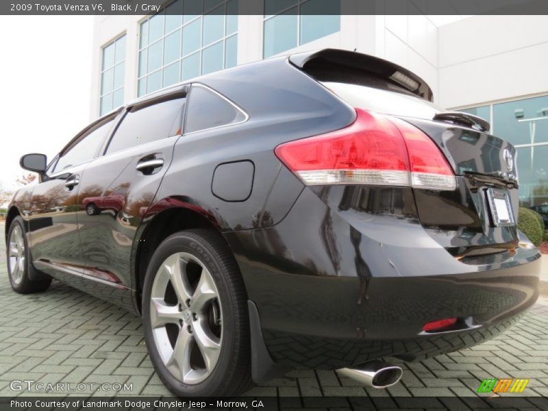 Black / Gray 2009 Toyota Venza V6