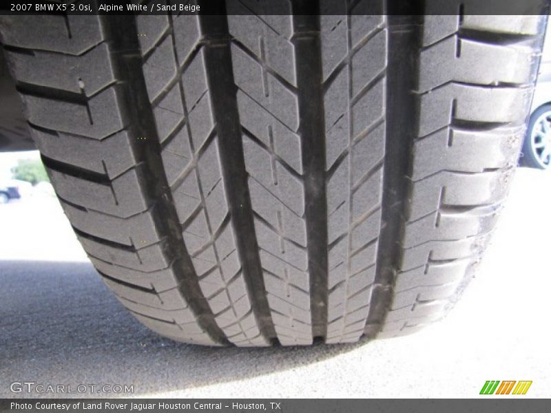 Alpine White / Sand Beige 2007 BMW X5 3.0si