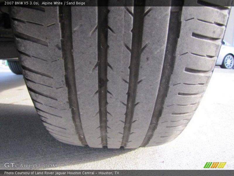 Alpine White / Sand Beige 2007 BMW X5 3.0si