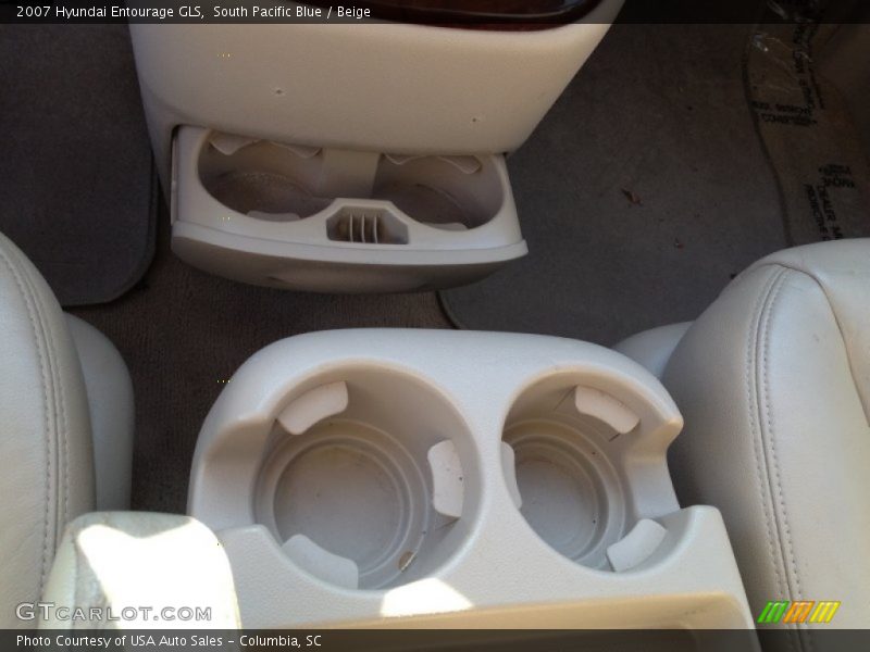 South Pacific Blue / Beige 2007 Hyundai Entourage GLS