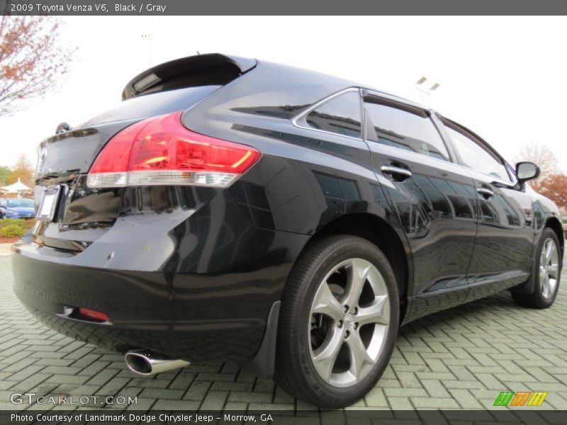 Black / Gray 2009 Toyota Venza V6