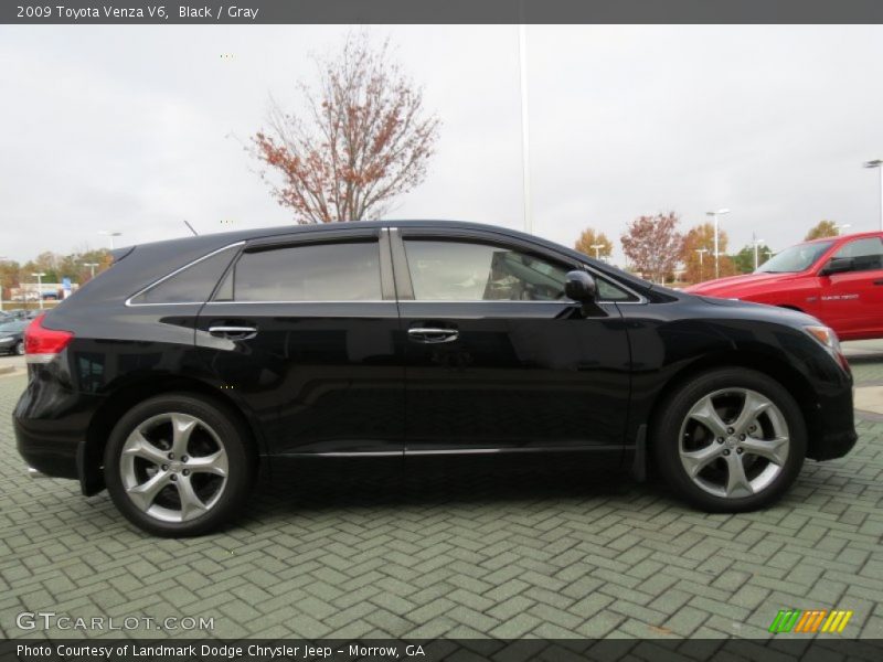 Black / Gray 2009 Toyota Venza V6
