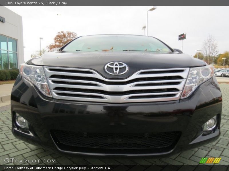 Black / Gray 2009 Toyota Venza V6