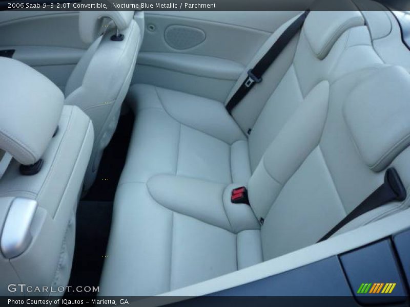 Nocturne Blue Metallic / Parchment 2006 Saab 9-3 2.0T Convertible