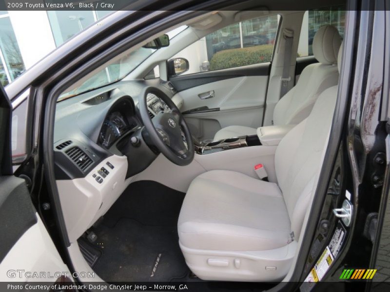 Black / Gray 2009 Toyota Venza V6