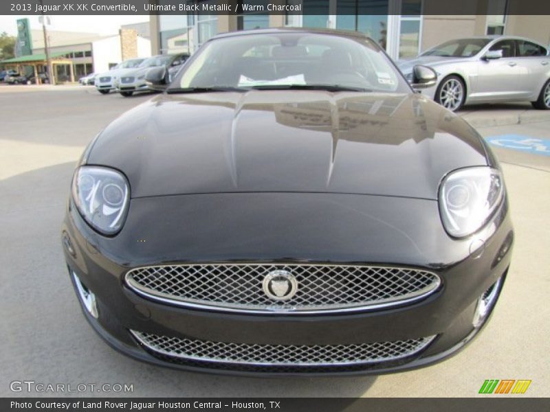 Ultimate Black Metallic / Warm Charcoal 2013 Jaguar XK XK Convertible