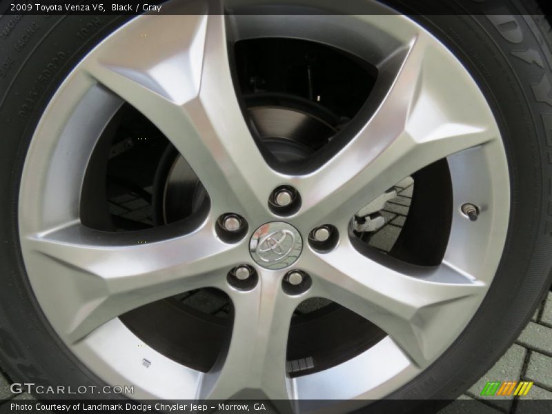 Black / Gray 2009 Toyota Venza V6