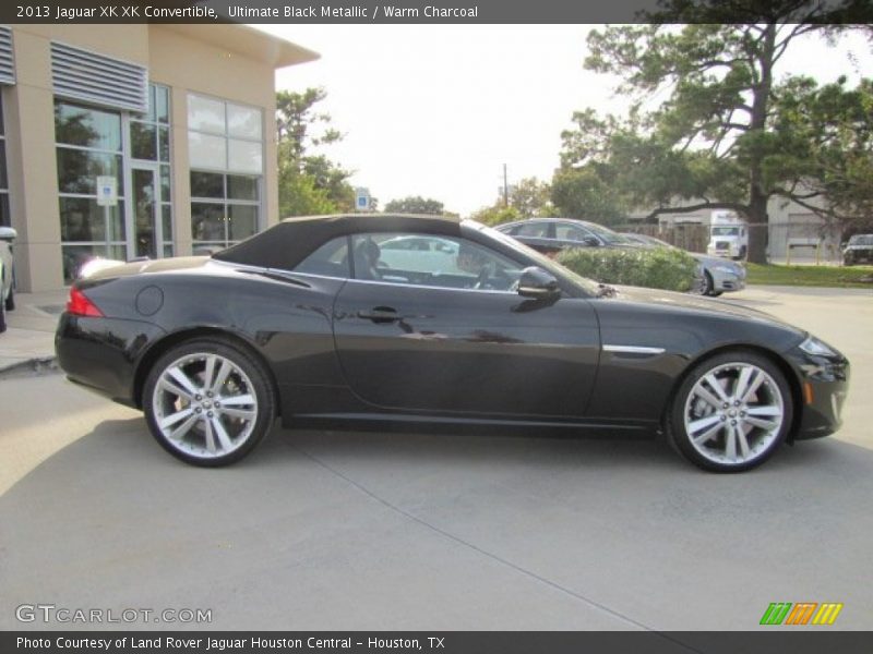 Ultimate Black Metallic / Warm Charcoal 2013 Jaguar XK XK Convertible