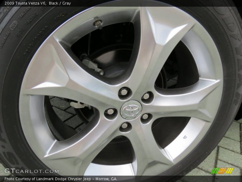 Black / Gray 2009 Toyota Venza V6