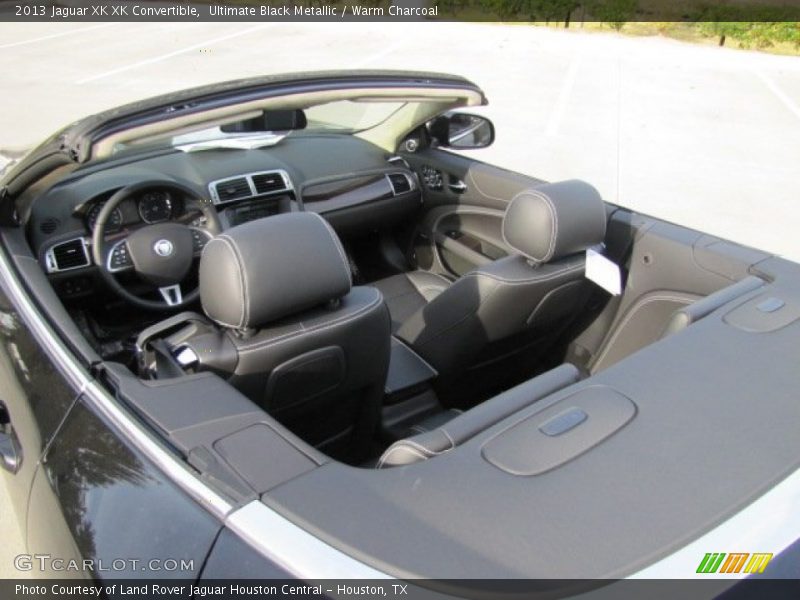 Ultimate Black Metallic / Warm Charcoal 2013 Jaguar XK XK Convertible