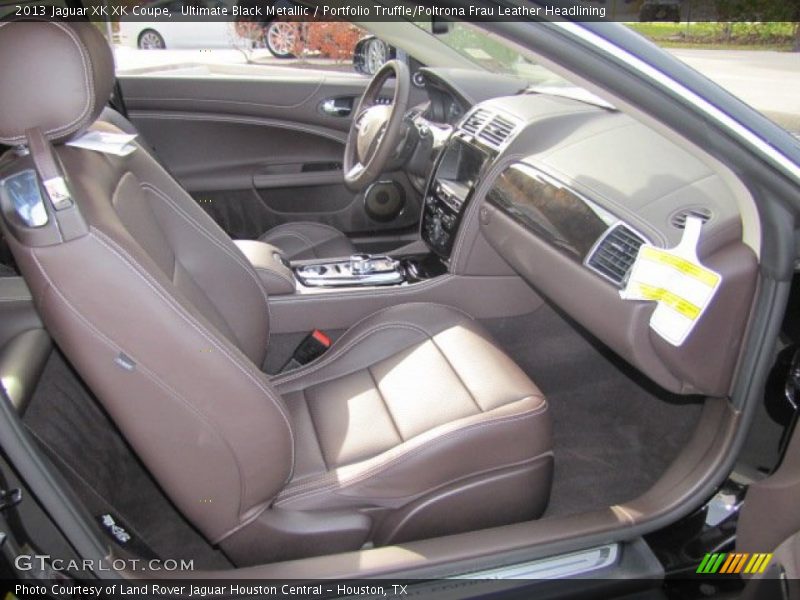  2013 XK XK Coupe Portfolio Truffle/Poltrona Frau Leather Headlining Interior