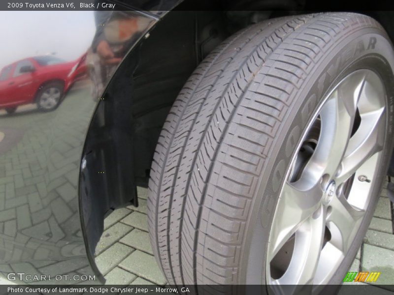 Black / Gray 2009 Toyota Venza V6