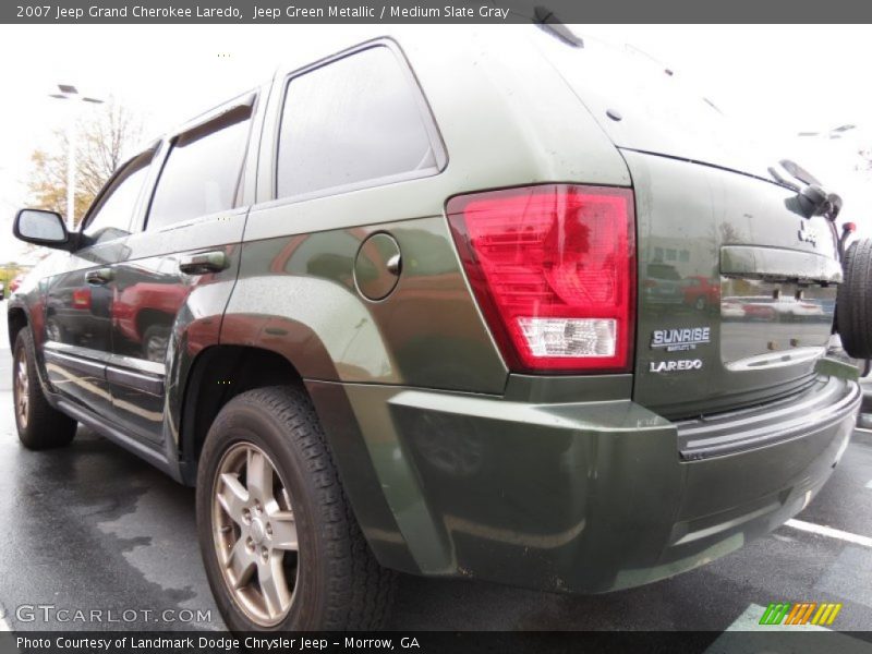 Jeep Green Metallic / Medium Slate Gray 2007 Jeep Grand Cherokee Laredo