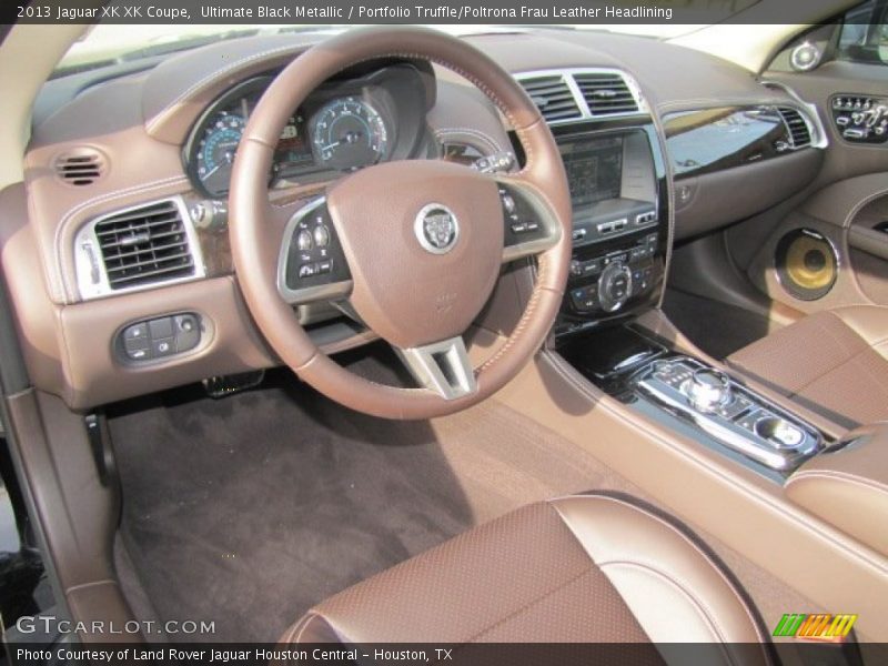 Portfolio Truffle/Poltrona Frau Leather Headlining Interior - 2013 XK XK Coupe 