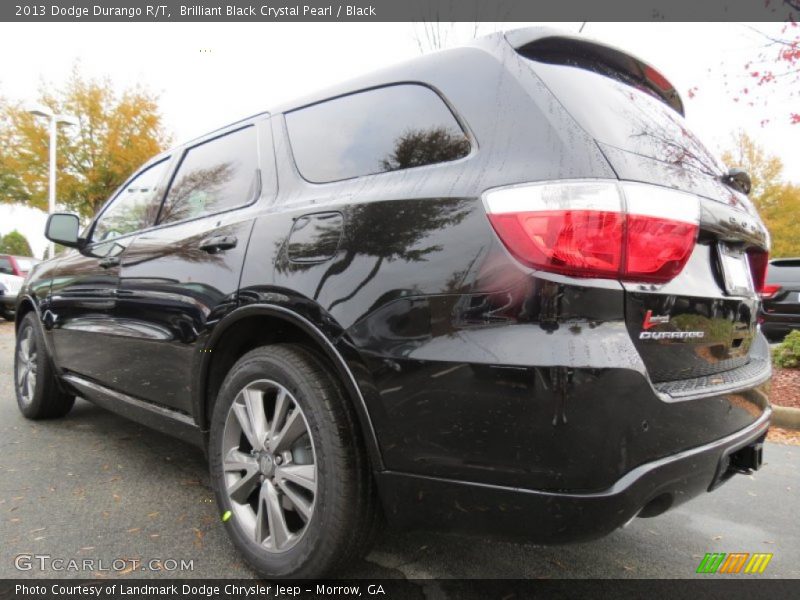 Brilliant Black Crystal Pearl / Black 2013 Dodge Durango R/T