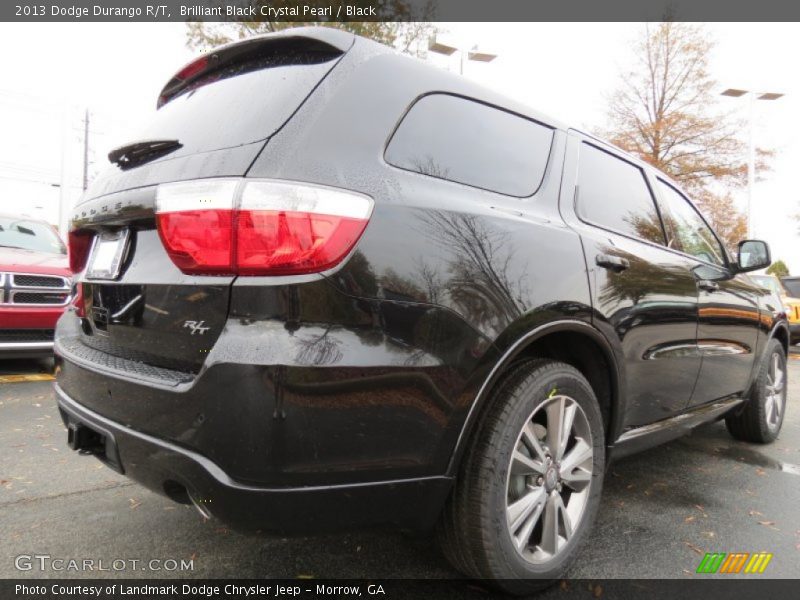 Brilliant Black Crystal Pearl / Black 2013 Dodge Durango R/T
