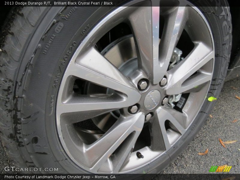Brilliant Black Crystal Pearl / Black 2013 Dodge Durango R/T