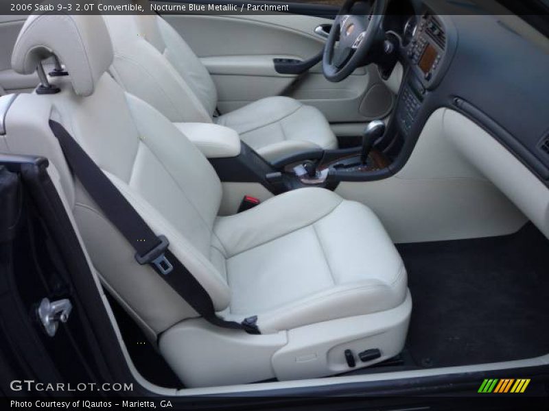 Nocturne Blue Metallic / Parchment 2006 Saab 9-3 2.0T Convertible