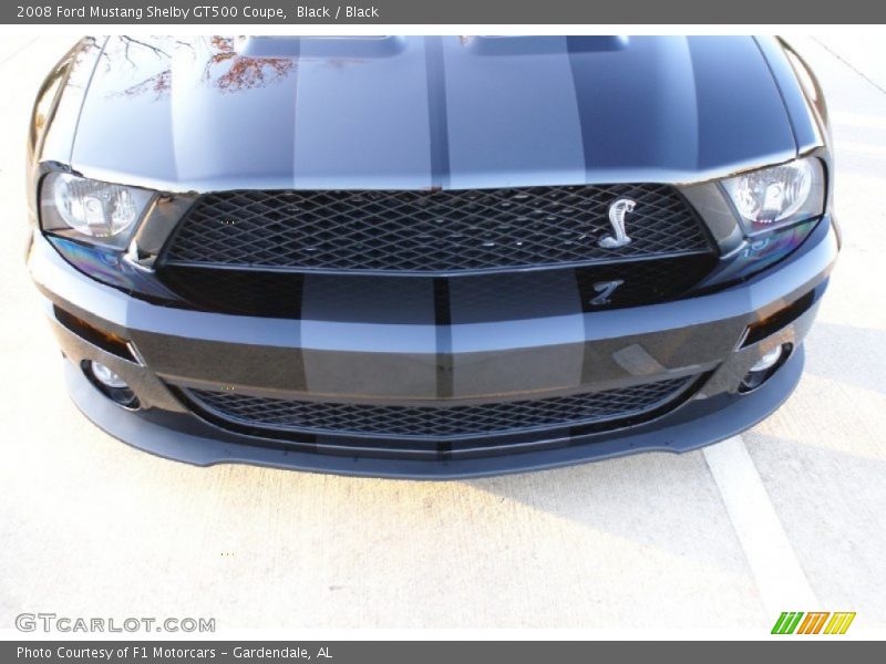 Black / Black 2008 Ford Mustang Shelby GT500 Coupe