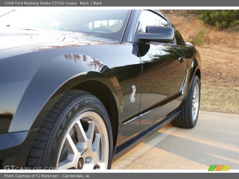 Black / Black 2008 Ford Mustang Shelby GT500 Coupe