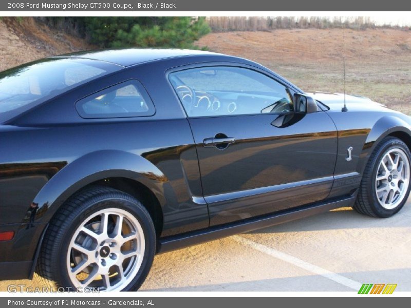 Black / Black 2008 Ford Mustang Shelby GT500 Coupe