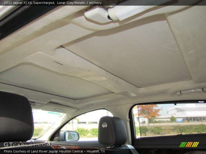 Sunroof of 2012 XJ XJL Supercharged