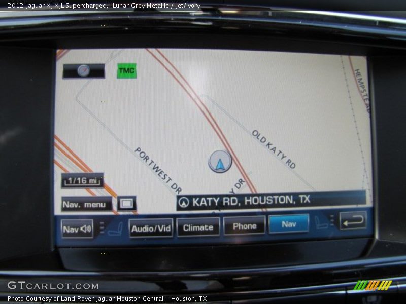 Navigation of 2012 XJ XJL Supercharged