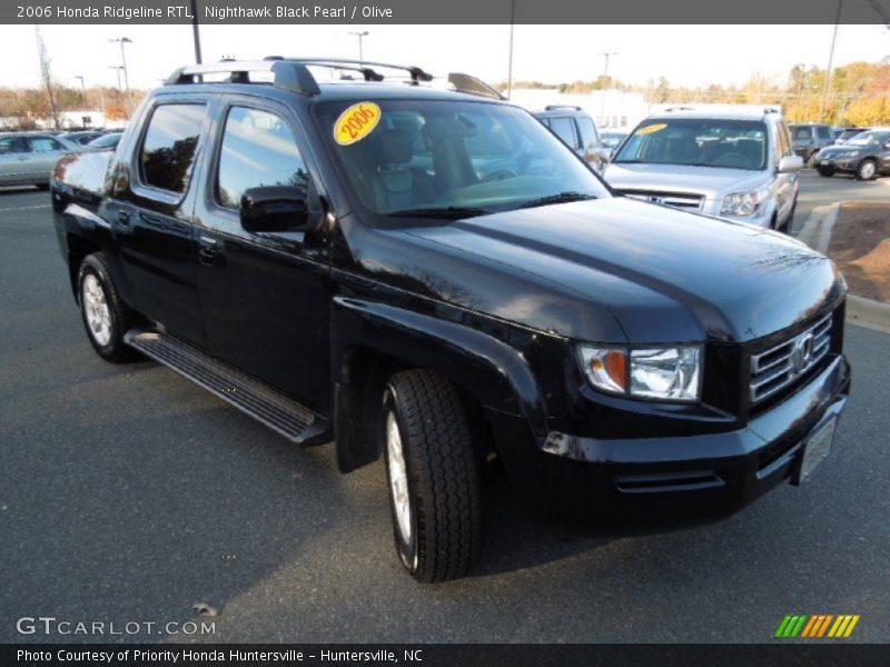 Nighthawk Black Pearl / Olive 2006 Honda Ridgeline RTL