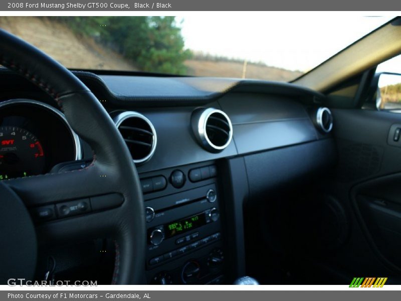 Black / Black 2008 Ford Mustang Shelby GT500 Coupe