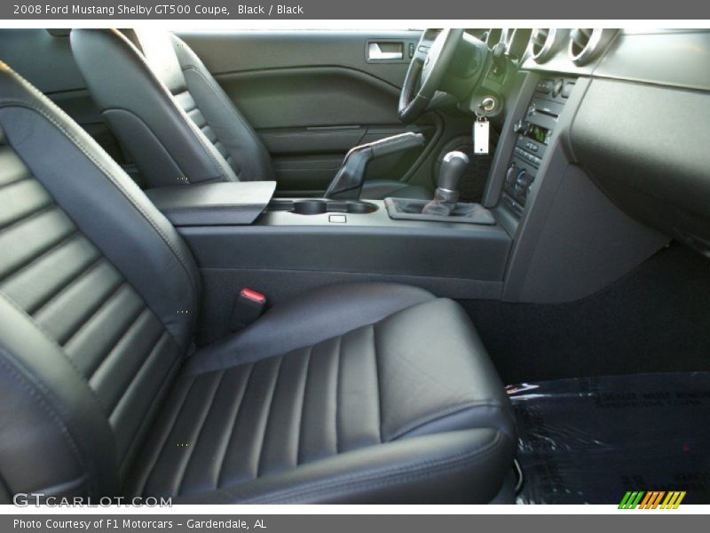 Black / Black 2008 Ford Mustang Shelby GT500 Coupe