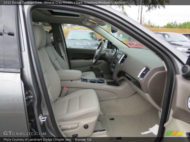  2013 Durango Crew Dark Graystone/Medium Graystone Interior