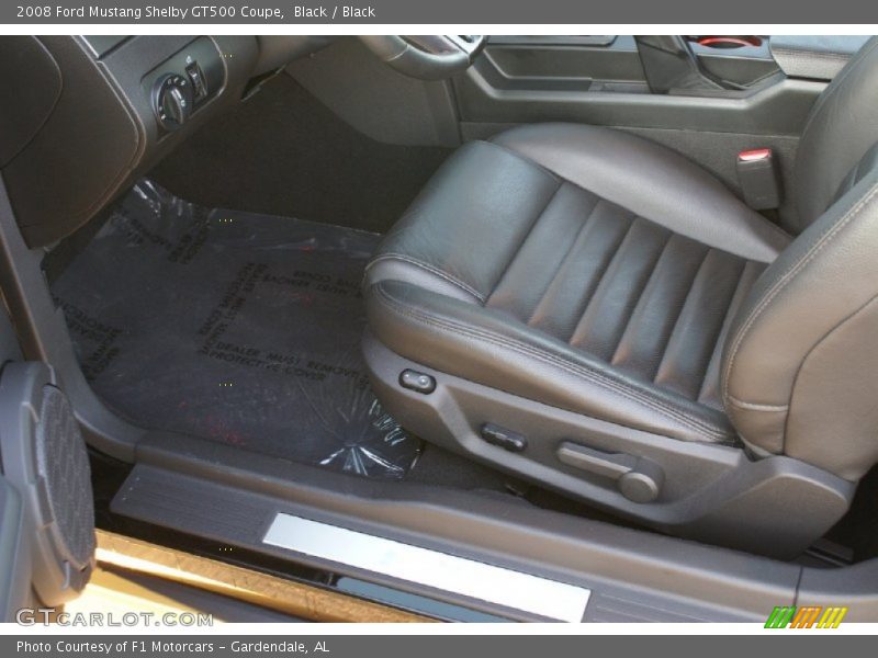 Black / Black 2008 Ford Mustang Shelby GT500 Coupe
