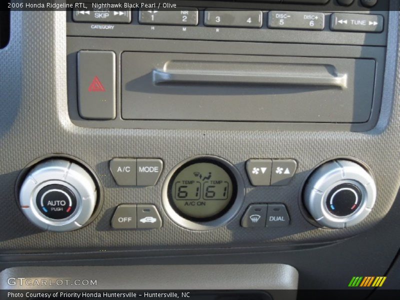 Nighthawk Black Pearl / Olive 2006 Honda Ridgeline RTL