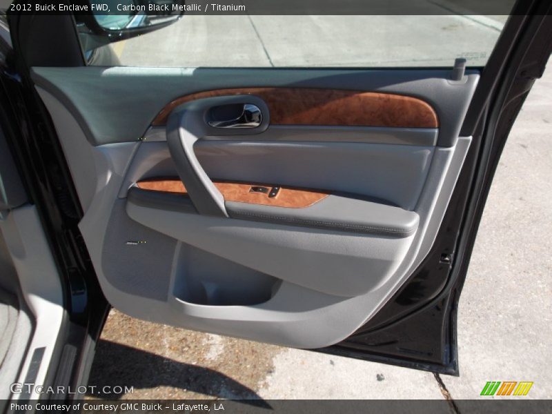 Carbon Black Metallic / Titanium 2012 Buick Enclave FWD
