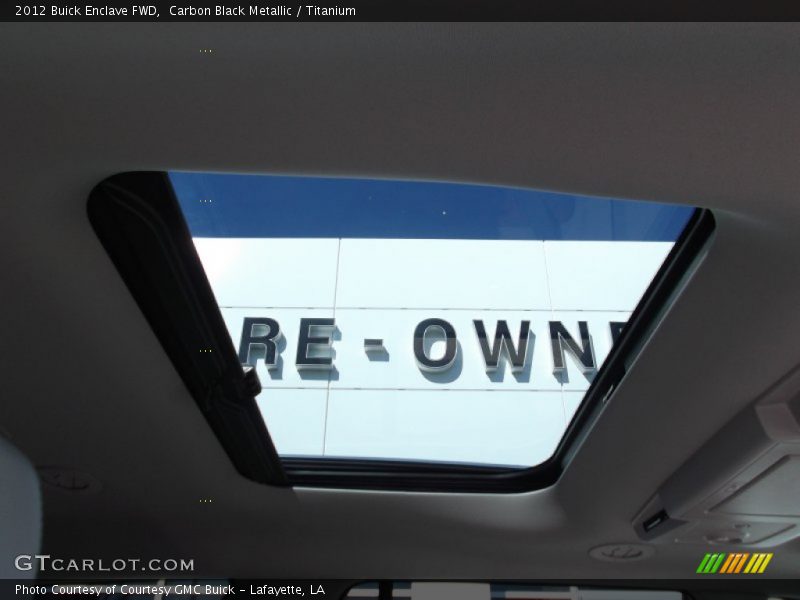 Carbon Black Metallic / Titanium 2012 Buick Enclave FWD