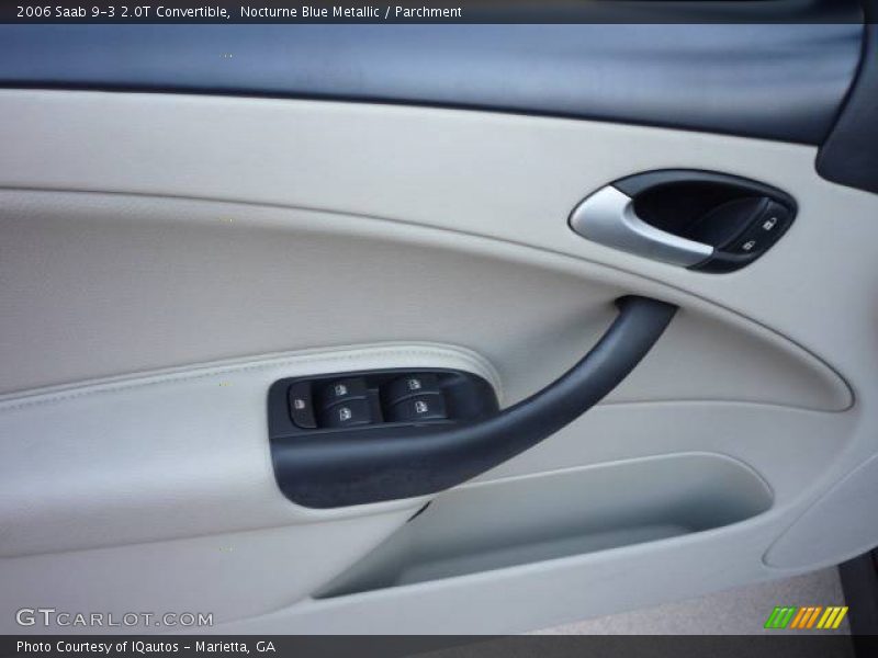 Nocturne Blue Metallic / Parchment 2006 Saab 9-3 2.0T Convertible