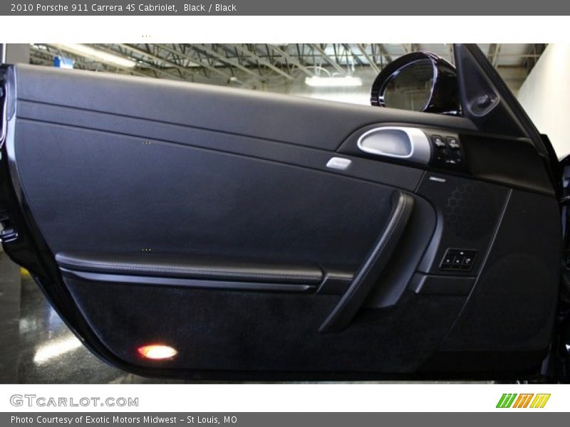 Black / Black 2010 Porsche 911 Carrera 4S Cabriolet