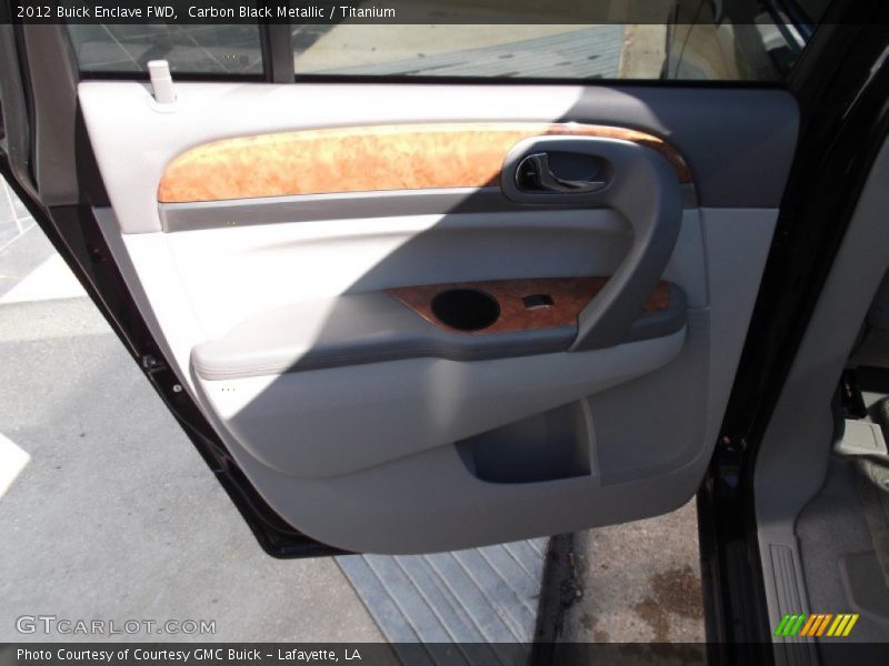 Carbon Black Metallic / Titanium 2012 Buick Enclave FWD