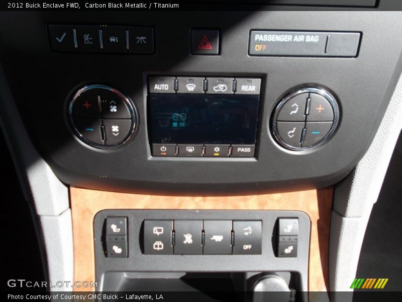 Carbon Black Metallic / Titanium 2012 Buick Enclave FWD