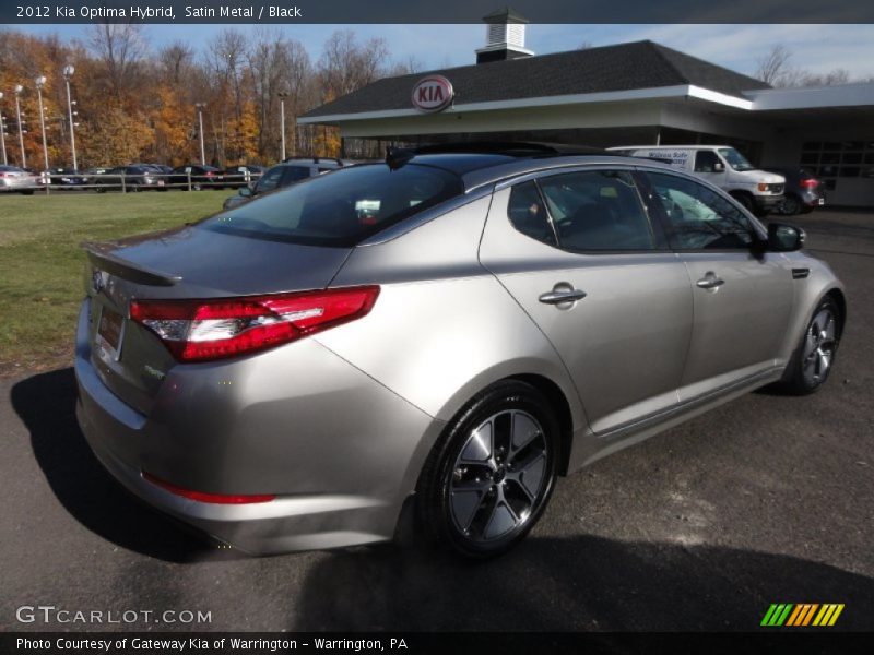Satin Metal / Black 2012 Kia Optima Hybrid