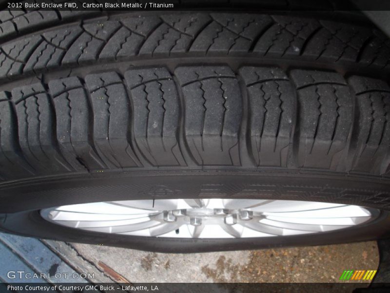 Carbon Black Metallic / Titanium 2012 Buick Enclave FWD