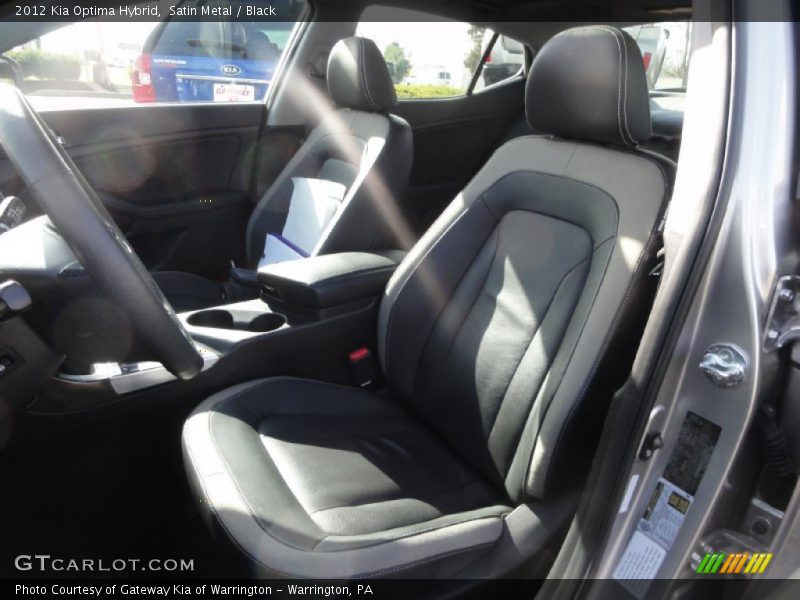 Satin Metal / Black 2012 Kia Optima Hybrid