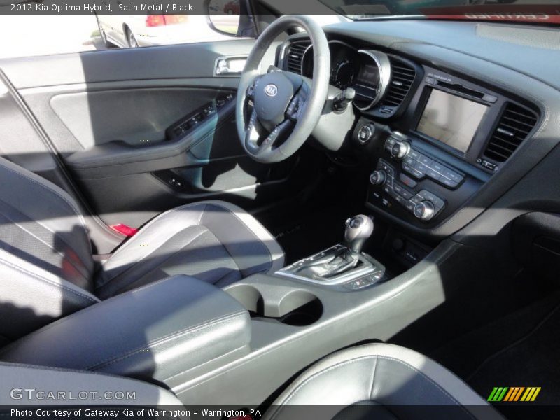 Satin Metal / Black 2012 Kia Optima Hybrid