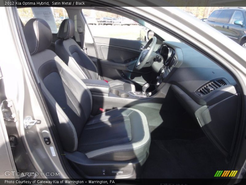 Satin Metal / Black 2012 Kia Optima Hybrid