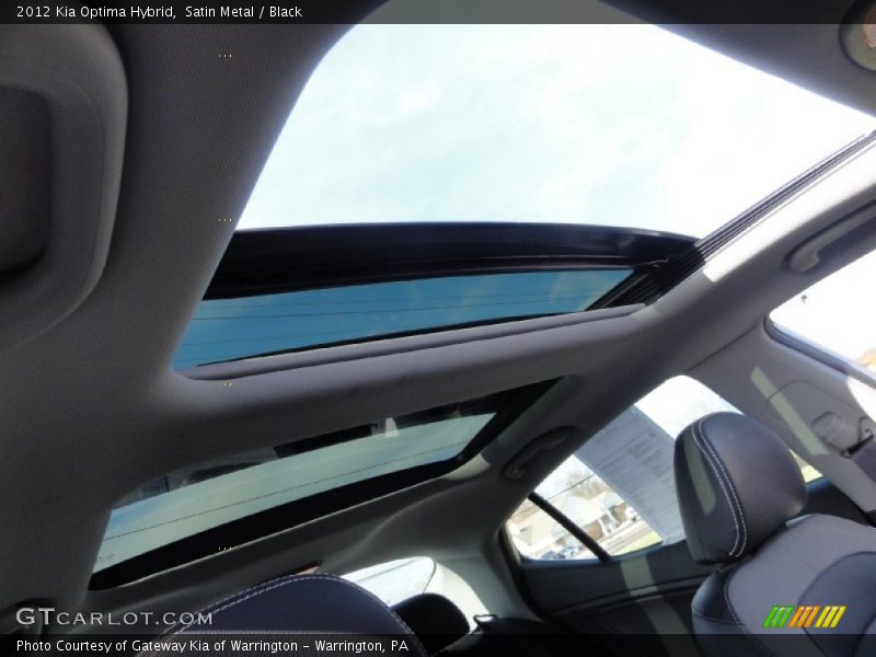 Satin Metal / Black 2012 Kia Optima Hybrid